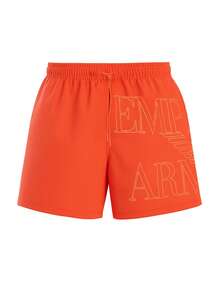 Emporio Armani Men's SwimShorts Orange - Orange - Voir 4