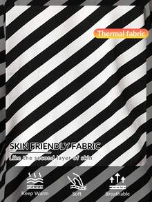 Zelara Conjunto informal de 2 piezas de camisa de manga larga con botones a rayas y falda evasé para mujer de talla grande