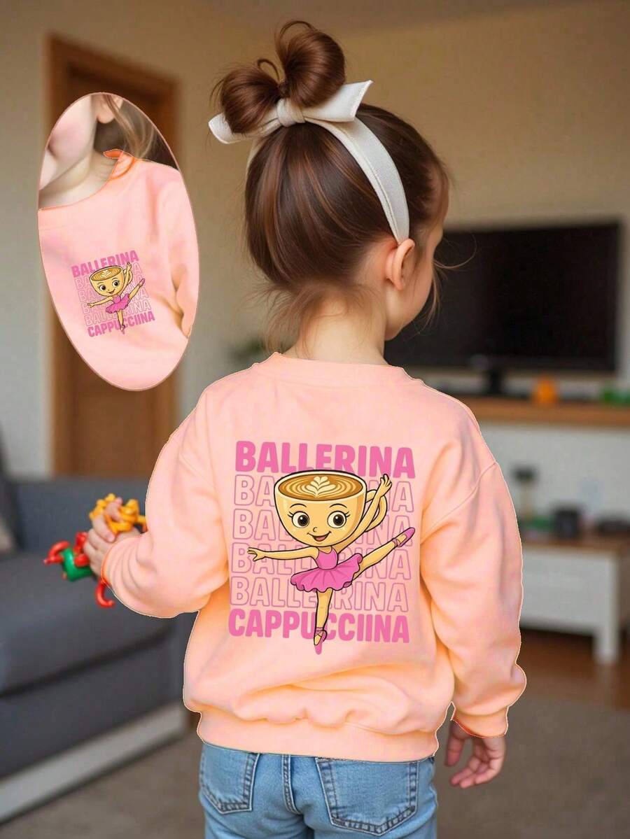 SHEIN 女童基础款圆领抓绒卫衣 - 白色 秋季时尚卫衣 Kitty Love 秋季时尚卫衣 Kitty Love 秋季时尚卫衣 Kitty Love 冬季时尚卫衣 Kitty Love - 粉色 - 查看 1