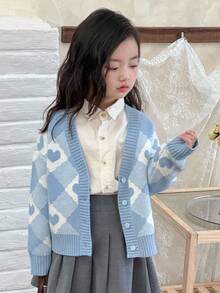 DAZY Young Girls Cardigan For Daily Wear