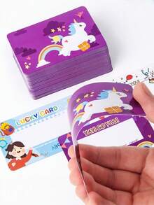 SHEIN 50pcs Scratch Off Stickers, 20sets Scratch Card Film Kit Back To School Lucky Scratch Reward Couple Homemade Lottery Scratch Card Coating Patch - Grey - View 7