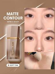 SHEGLAM Sun Sculpt Liquid Contour-Soft Tan Gel Cream Contour Non-Greasy Long Lasting Highly Pigmented Natural Contour Contouring Weightless Bronzer Brown Contour & Bronzer Brand Beauty Makeup Cosmetic For Women Girls Perfect For Fall Winter Ideal For Y2K Fancy Fashion Suitable For Birthday Present Halloween Party Ready Best Color
