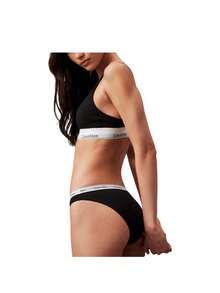 Calvin Klein Women's Bikini Briefs - Black - View 4