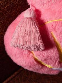 HARRY POTTER X SHEIN 1 件爱情药水装饰抱枕，柔软毛绒面料，刺绣设计，适用于家居装饰、沙发垫、汽车枕等。 - 粉色 - 查看 7