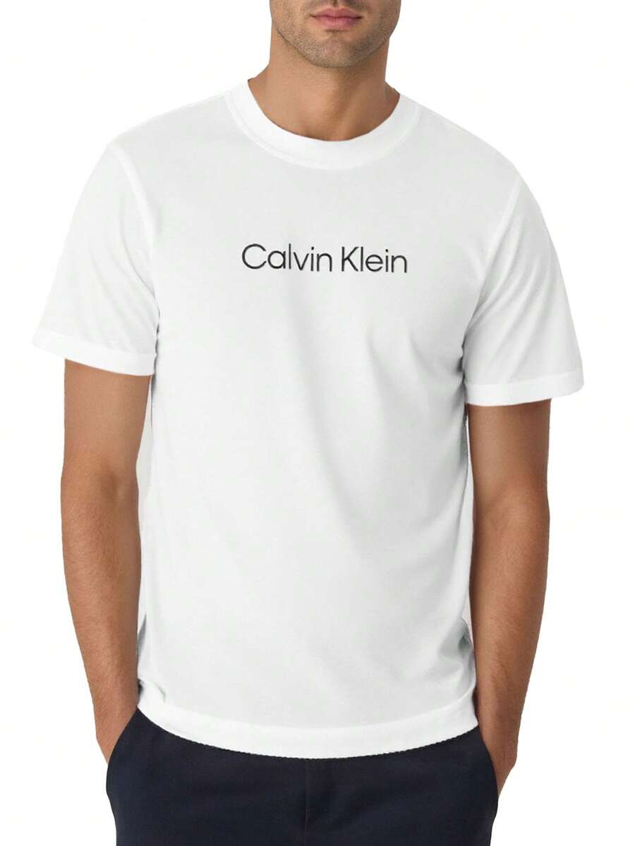 Calvin Klein Men Graphic T-Shirt White - Classic white - View 1