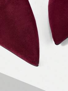 MOTF WOMEN'S FASHIONABLE POINTED TOE SLIM HIGH HEEL OVER-THE-KNEE BOOTS