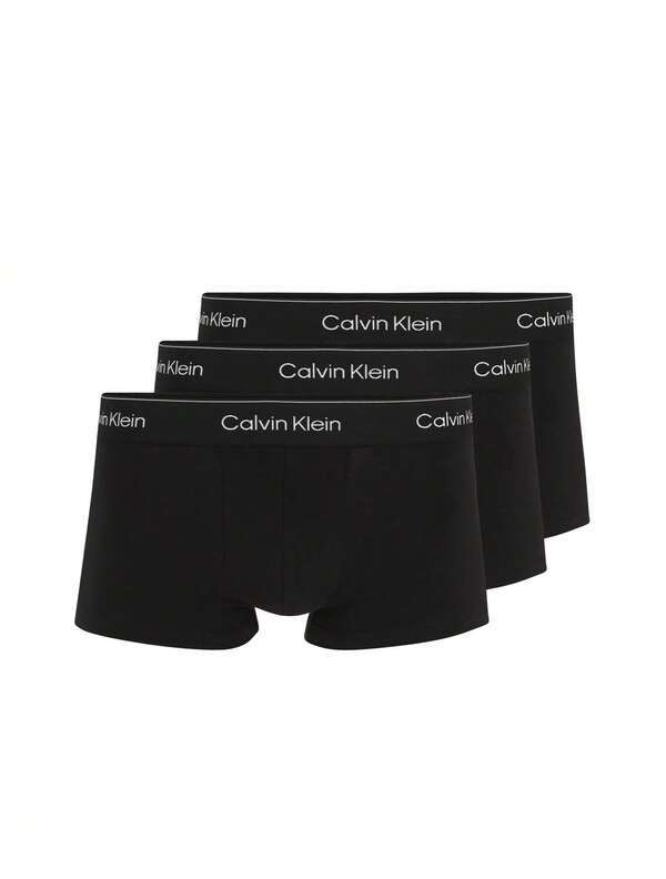 Calvin Klein 3 Packs Men's Boxer Briefs With Minimalist Comfortable Waistband