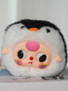 1PC Plush Toy Keychain Not Plush Filled Cartoon Bag Charm Hanging Ornament Cute Stuffed Animal Decor For Backpack Purse Travel Gift - Multicolor - View 5