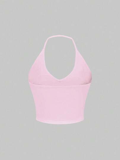 Goth Camiseta de tirantes finos y ajustada con estampado de serpiente para mujeres