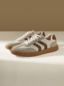 CUCCOO EASI Zapatillas deportivas casuales marrones para mujer - Marrón - Ver 2