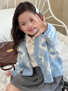 DAZY Young Girls Cardigan For Daily Wear