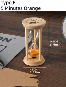 1 个木制倒计时器，用于玩耍、做家庭作业、时间管理 - 彩色 - 查看 24