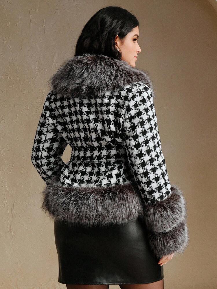 Damen Große Größen Lässig Locker Sitzende Kurze Jacke, Langarm