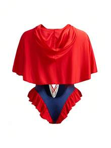 SHEIN Bộ đồ lót hóa trang Halloween gợi cảm dành cho nữ 2 món - Nhiều màu - Xem 9