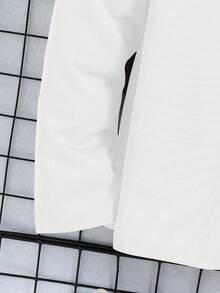 2件套青少年男孩圆领长袖时尚百搭上衣和休闲裤套装