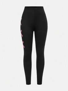 SHEIN 青少年女孩 2件/套 白色圓領泰迪熊 - 灰色 - 查看 9