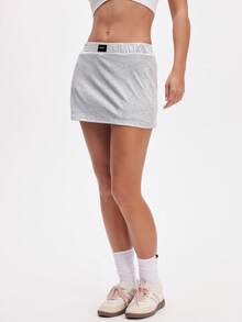 Eassivo Eassivo Women Grey Colour Athletic Skirts,Gym Skirt,Women Athletic Skirts - Grey - View 7