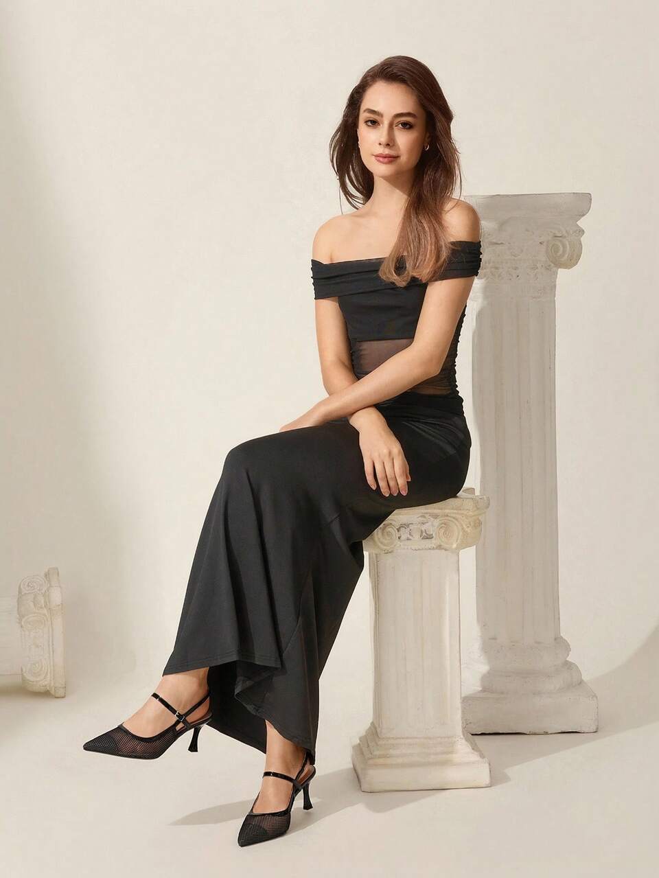 CUCCOO CHICEST Women's Pointed Toe Stiletto Heels With Butterfly Metal Pendant, Elegant Glamorous Romantic Sexy Fashion Black Dress Shoes For Formal Occasions, Parties, Dates, Holidays, Cocktail Nights