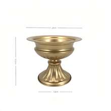 Retro High Foot Flowerpot, European Style Wedding Decoration Flower Vase, Photography Prop, Dry Flower Arrangement, High-End Decor - Multicolor - View 6