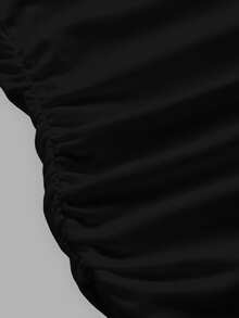 EMERY ROSE 两件套休闲纯色百搭修身背心/上衣，适合夏秋季大码女性穿着 - 彩色 - 查看 5