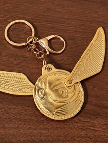 HARRY POTTER X SHEIN 钥匙扣和钥匙链 - 金色 - 查看 6