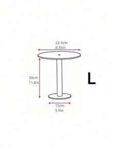 SHEIN 1/3 Piezas Soporte de Pastel de Acrílico, Soporte de Exhibición de Pastel Redondo Transparente para Mesa de Postres, Bodas, Eventos, Fiestas de Cumpleaños, Pasteles, Pastelerías, Dulces - transparente - Ver 7