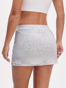 Eassivo Eassivo Women Grey Colour Athletic Skirts,Gym Skirt,Women Athletic Skirts - Grey - View 2