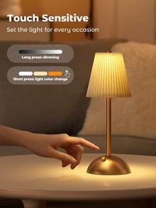 Teckwe 复古欧式床头装饰灯具 - 白色 - 查看 5