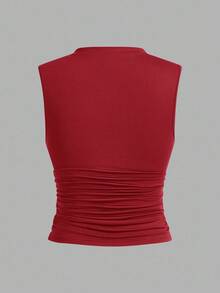 Auralis 3pcs/Set Women Plus Size Sleeveless Fitted Basic Tank Tops Spring To Summer - Multicolor - View 6