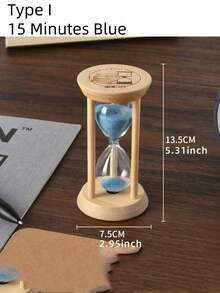 1 个木制倒计时器，用于玩耍、做家庭作业、时间管理 - 彩色 - 查看 27