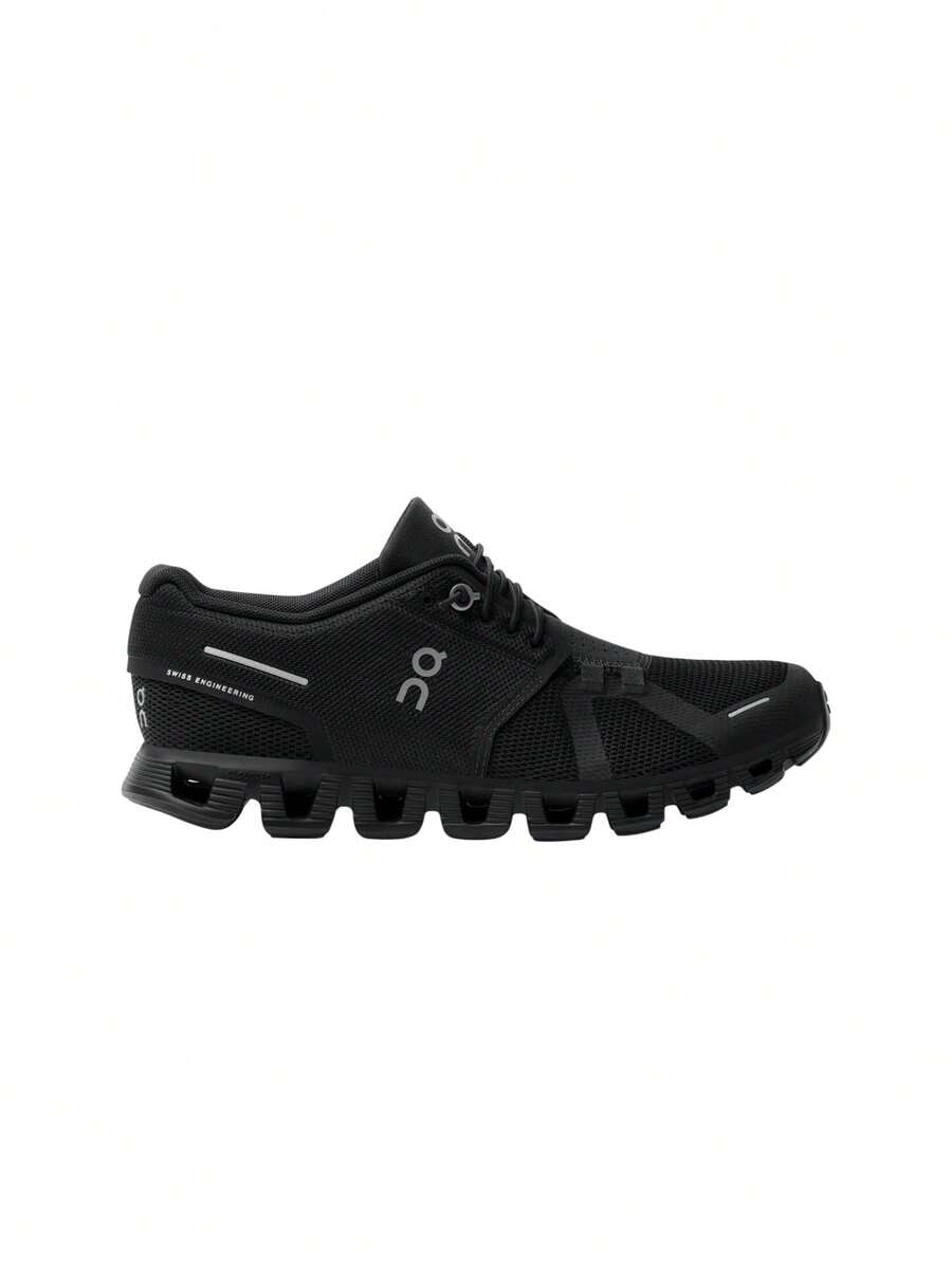 On Cloud 5 Running Shoes - Lightweight Comfort & Zero-Gravity Cushioning - Style #5998905 - Black - View 1