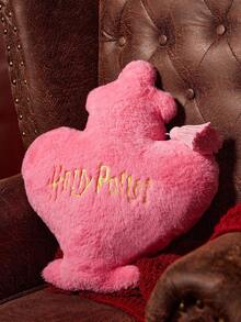 HARRY POTTER X SHEIN 1 件爱情药水装饰抱枕，柔软毛绒面料，刺绣设计，适用于家居装饰、沙发垫、汽车枕等。 - 粉色 - 查看 5