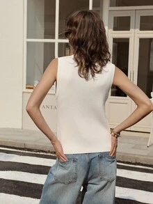 Women Tops - White - View 2