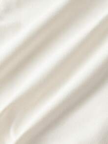 SHEIN MOD Maglietta da donna a maniche lunghe, aderente, con inserti in velluto termico e pizzo - Albicocca - Visualizzare 7