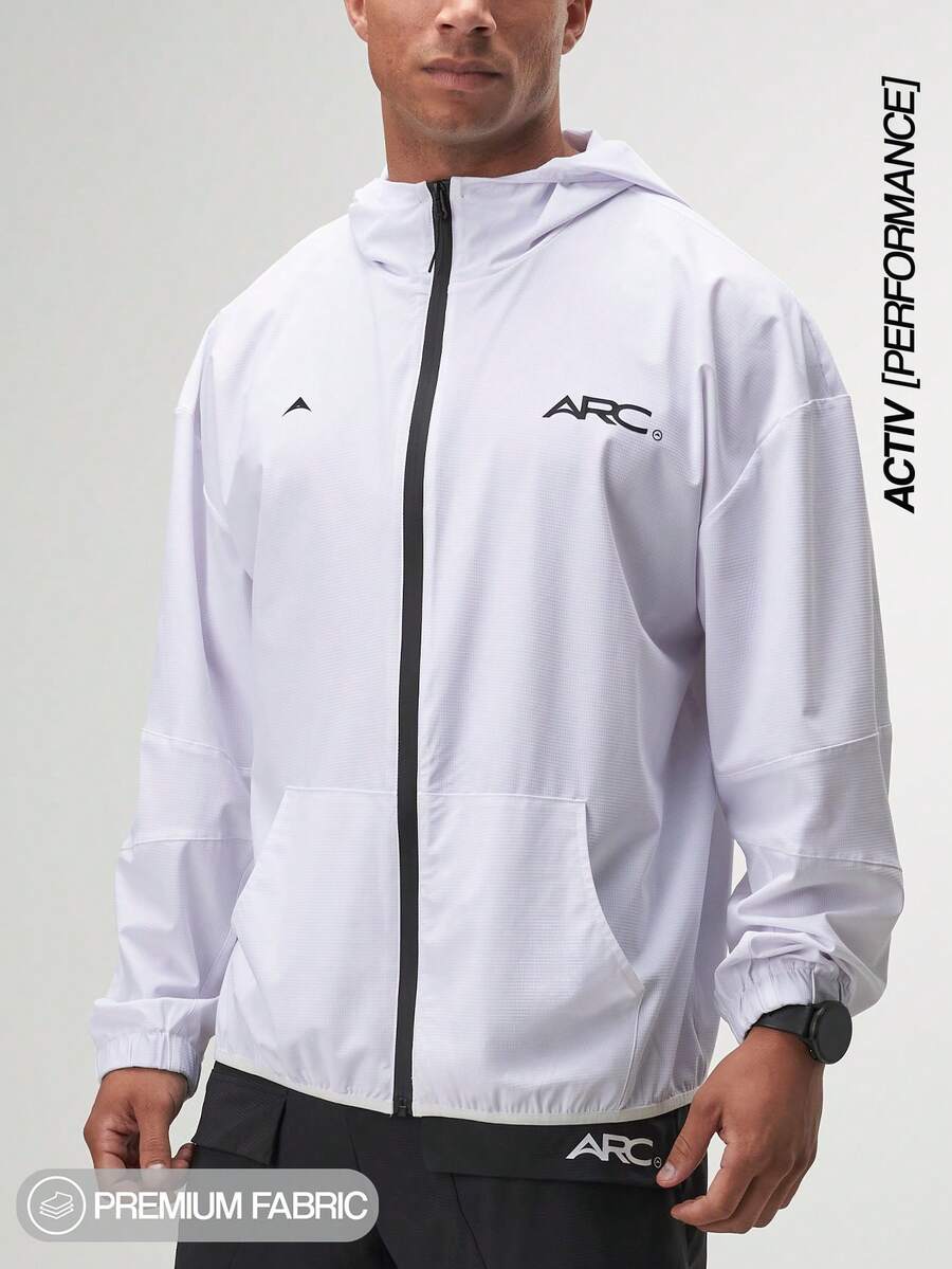 Herren Lässig vielseitige einfache Kapuzenjacke Vollreißverschluss Hoodie bequem