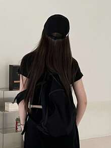 DAZY 女式短款紧身纯色T恤夏季，女式短款上衣