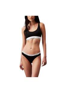 Calvin Klein Women's Bikini Briefs - Black - View 3