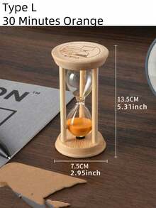 1 个木制倒计时器，用于玩耍、做家庭作业、时间管理 - 彩色 - 查看 22