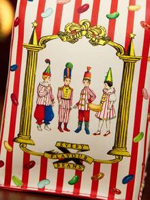 HARRY POTTER X SHEIN 1个糖果盒造型印花大容量PU皮革化妆包，多功能收纳袋，小物件整理包，旅行收纳包，数码配件包，适合日常携带、旅行、工作、化妆或学习，女性和学生适用，礼品之选 - 紅色 - 查看 8