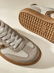 CUCCOO EASI Zapatillas deportivas casuales marrones para mujer - Marrón - Ver 5