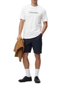 Calvin Klein Men Graphic T-Shirt White - Classic white - View 3