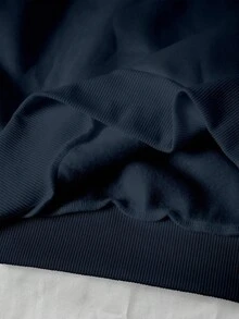 SHEIN 女士休闲拉链卫衣外套，字母印花图案，秋季新品