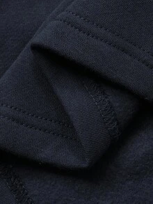 Dazy Plus 2pcs/Set Women Casual Letter Print Loose Fit Crew Neck Long Sleeve Sweatshirt And Mini Skirt, Plus Size, College Style Fall/Winter