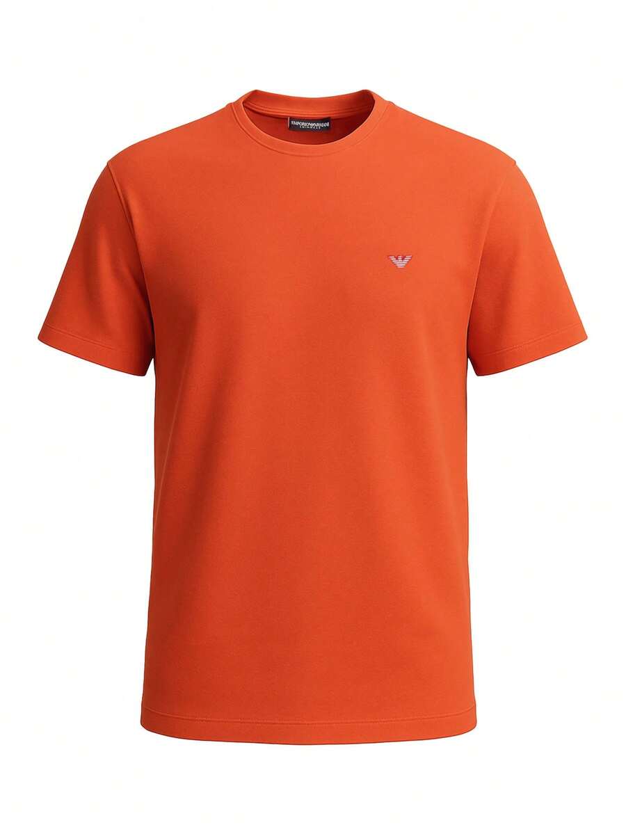 Emporio Armani Men's T-Shirts Orange - Orange - View 1