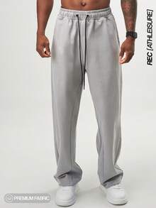 ARC Activewear Jogger Pants Trousers Performance Bottoms Gym Workout Fitness Running Leisure Wear - Grey - View 1