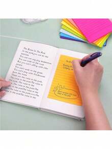 SHEIN 1/8pcsLarge Sticky Notes 4x6 IN,(46 Sheet/Pad) Lined Sticky Notes 4x6 Bright/Pastel Sticky Notes Lined Large Sticky Note Pads Large Sticky Notes Bulk Lined Sticky Notes Large Back To School