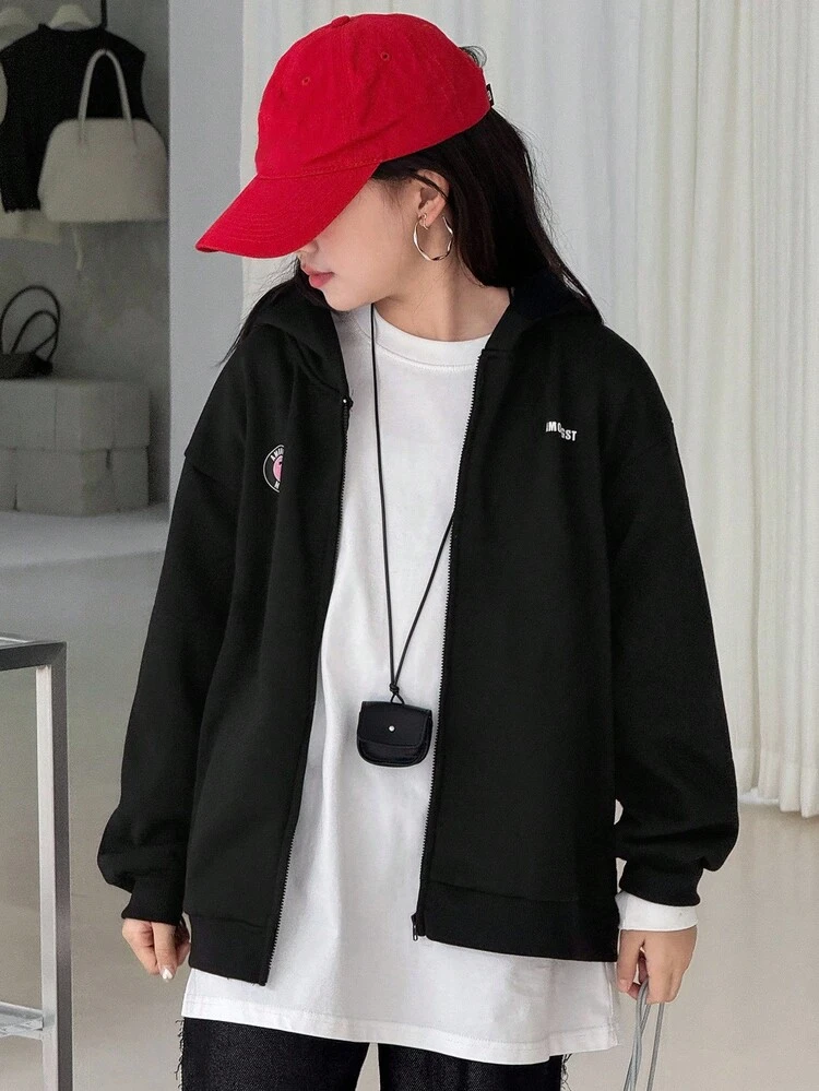 Tween Girls Printed Thermal Lined Sweatshirt, Fall