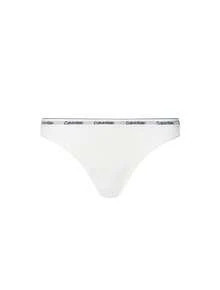 Calvin Klein 3 Pack Women's Bikini Briefs - vit/vit/vit - Visa 2