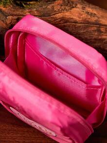 HARRY POTTER X SHEIN 1pc/Set Cartoon Pattern Printed Polyester Storage Bag, Can Be Used As Feminine Hygiene, Digital Accessories, Small Items Storage Bag, Love Potion, Chocolate Frog Candy BoxChristmas