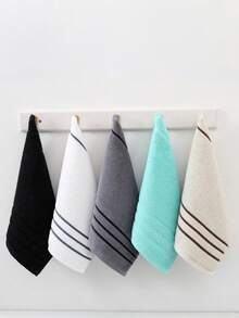 SHEIN 1/10pcs Thick, Absorbent, And Lint-Free Hand/Face Towels, 500GSM, Ideal For Bathroom Use, Adults, Salons, Hotels, Gyms, Spas Home Bathroom Decor Fall Decor Back To School Dish Cloths Kitchen Towel